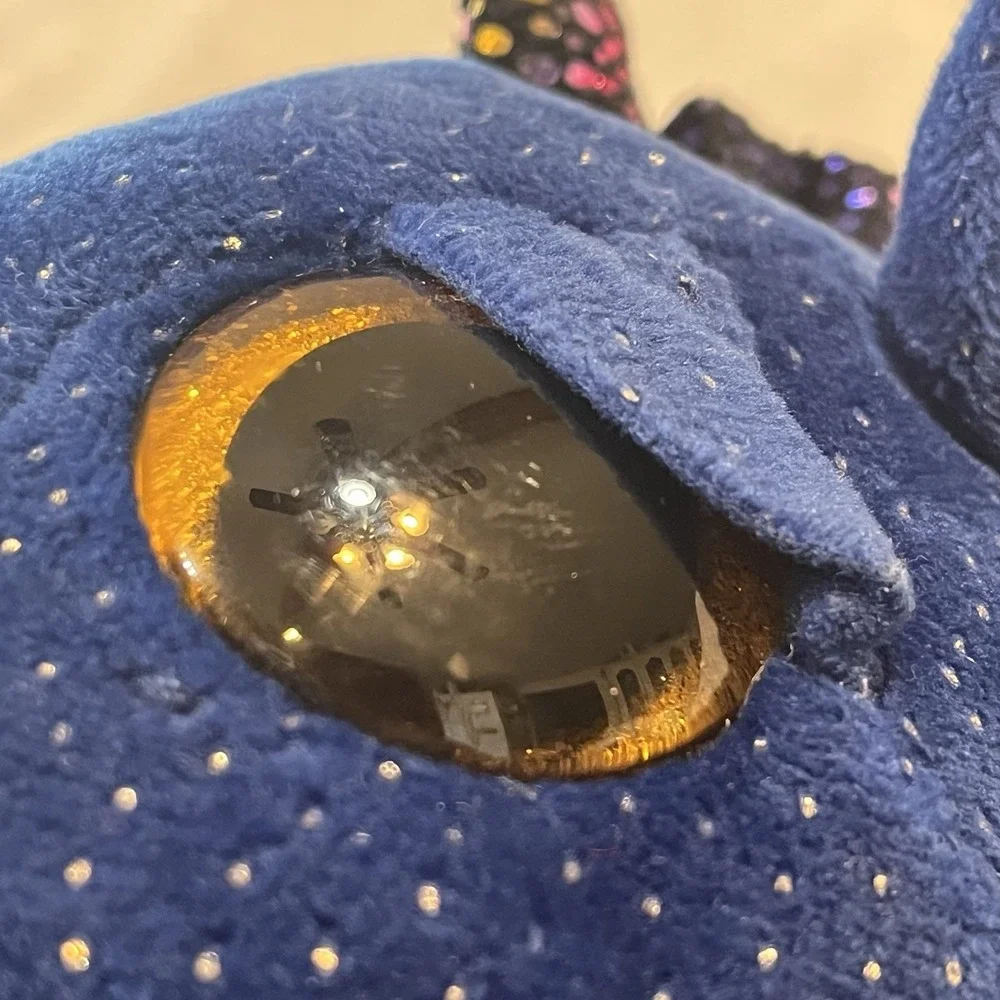 TY Beanie Boos SAFFIRE Sapphire Blue Dragon Plush Retired Multicolor Toy 2021